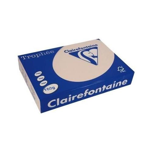 Clairefontaine Lot de 4 Ramettes 250 Feuilles Papier 160g A3 420x297 mm Certifié FSC  SAUMON