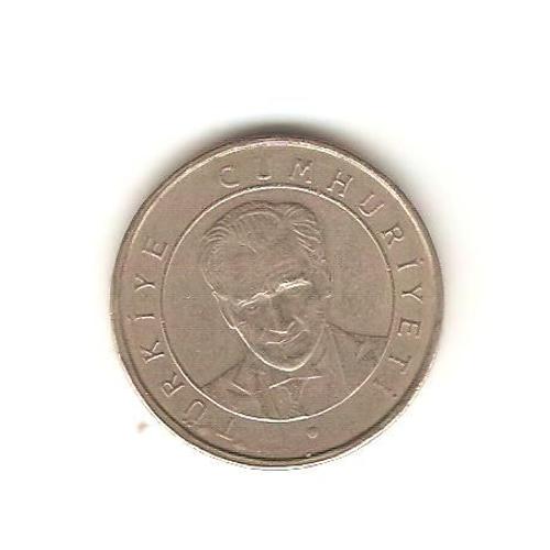 Turquie 250 Bin Lira 2002 Pièce De Monnaie Turque Turkish Coin Turkey