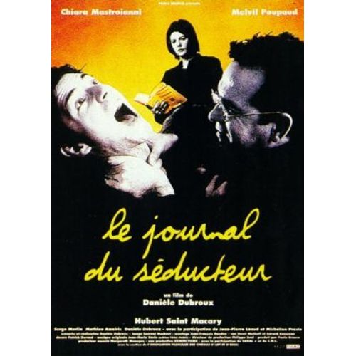 Le Journal Du Séducteur -Véritable Affiche De Cinéma Pliée-Format 120x160 Cm -De & Danièle Avec Dubroux Avec Chiara Mastroianni, Melvil Poupaud, Mathieu Amalric, Jean-Pierre Léaud, Karin Viard - 1995