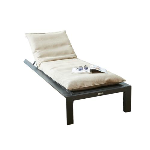 Housse De Coussin Pour Bain De Soleil 70 X 190 Cm Naia Sable