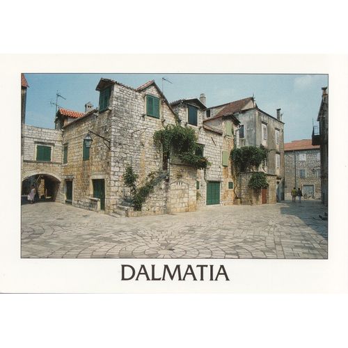 Place Typique D'un Village De Dalmatie, Croatie.