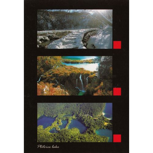 " Les Lacs De Plitvice Selon Les Saisons ", Croatie.