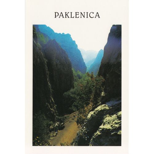 " Canyon Dans Le Parc National De Paklenica ", Croatie.