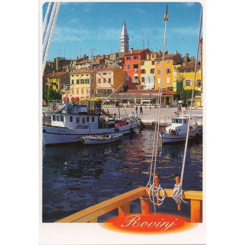 " Le Port De Rovinj ", Croatie.