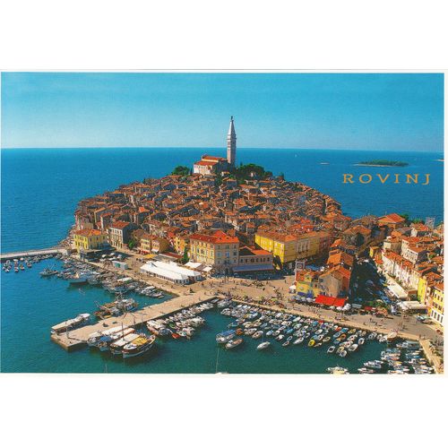" L'ancienne Île De Rovinj Rattaché Au Continent En 1763 ", Croatie.
