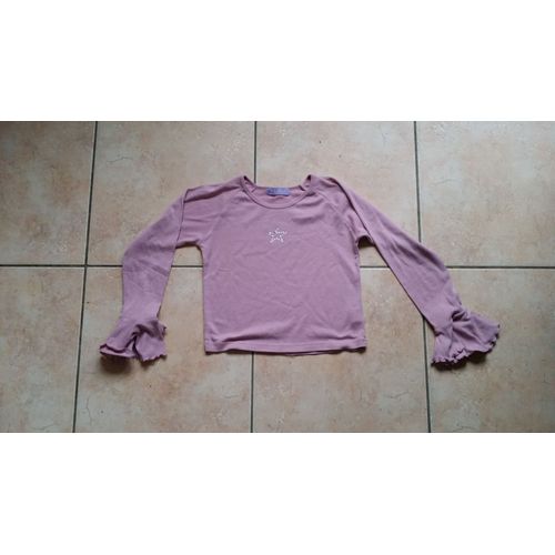 T-Shirt Y.C.C Girls Rose Mauve Age 8 Ans