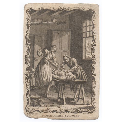 Litho "Chez Marc-Michel Bousquet Médecine"