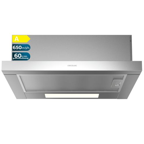 Hotte aspirante télescopique Flux TLM 605500 Inox A
