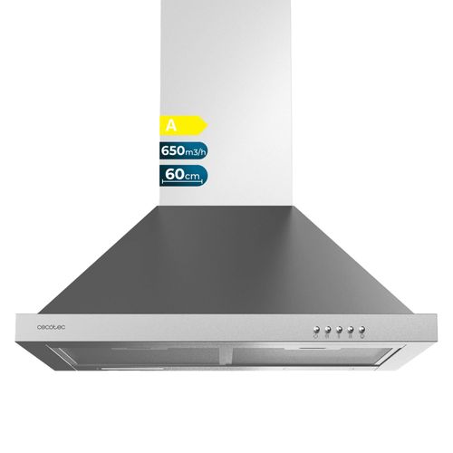 Hotte aspirante pyramidale Bolero Flux PM 606500 Inox A
