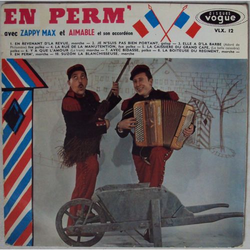  " En Perm " Avec Zappy Max Et Aimable Et Son Orchestre.