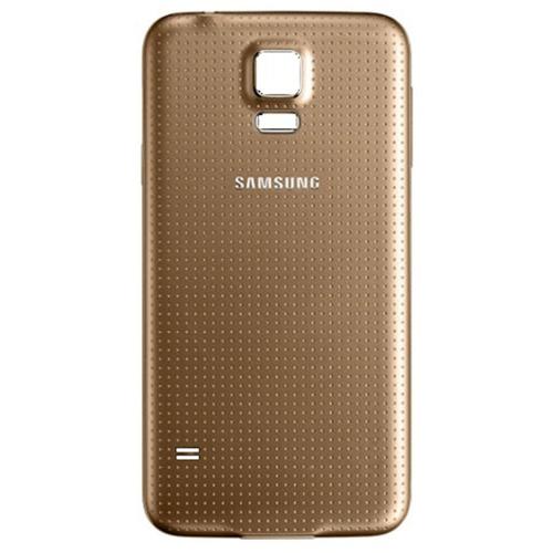 Cache Batterie Gold Doré Origine Samsung Galaxy S5 Avec Joint Étanchéité