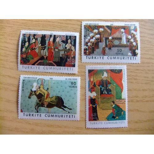 Turquie - Turquia - 1968 - Minitures Turques - Yvert & Tellier Nº 1855/1958 * Mh