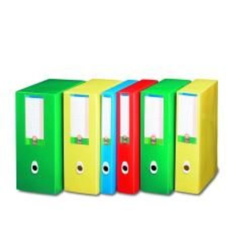 Leonardi Plus - Boîte De Classement - 100 Mm - 250 X 350 Mm - Rouge ( Pack De 5 )