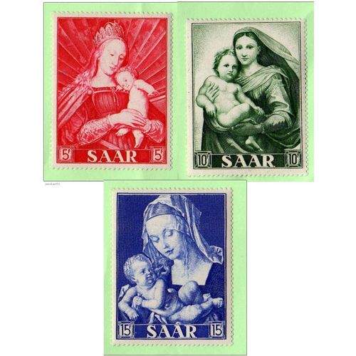 Saar Sare Allemagne Neuf N° 331 À 333 Sans Charnières