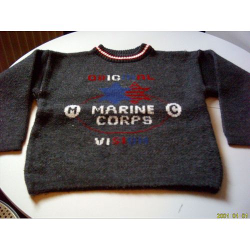 Pull En Laine, Enfant 6 Ans, En Gris Foncé.
