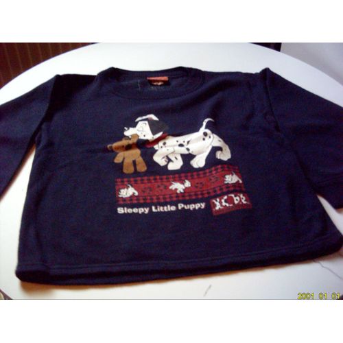 Sweat 101 Dalmatians, Enfant 8 Ans, En Bleu Marine.