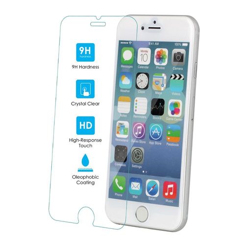 Kit Me Out Fr Protecteur D'écran En Verre Trempé (Résistance 9h) Pour Apple Iphone 6 Plus 5.5"" Pouces - Transparent