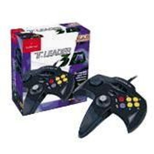 Guillemot T-Leader 3d - Manette De Jeu - 6 Boutons - Filaire - Noir