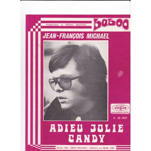 Adieu Jolie Candy (J-F Michael)