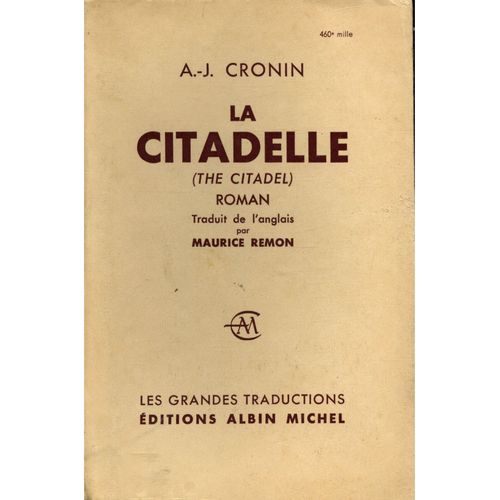 La Citadelle / Cronin, A.-J. / Réf 11646