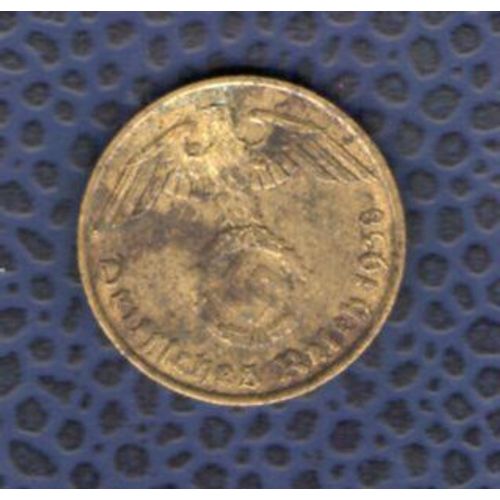 Allemagne 1938 Pièce De Monnaie Coin 5 Reichspfennig