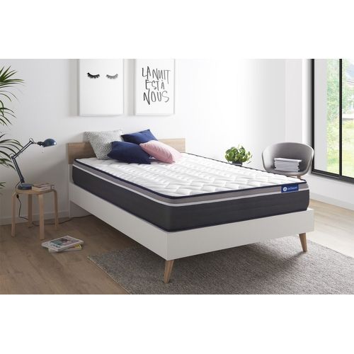 Actisom Matelas 200x200 Latex+Memoire De Forme Maxi Epaisseur 7zones De Confort