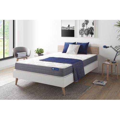Actisom Matelas Latex Et Memoire De Forme 140x200 Cm 5zones De Confort