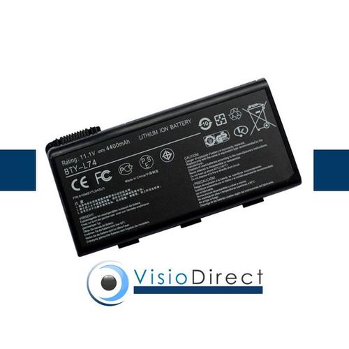 Batterie pour ordinateur portable MSI CR630-P3443W7P - Visiodirect -