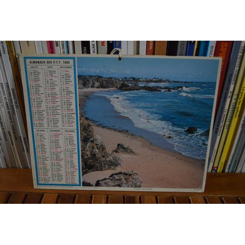 Almanach Des Ptt 1985 Batz Sur Mer