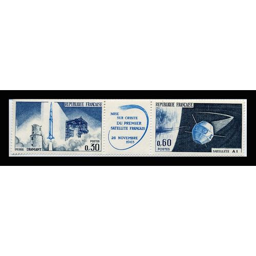 Mise Sur Orbite Du Premier Satellite Français - 1965