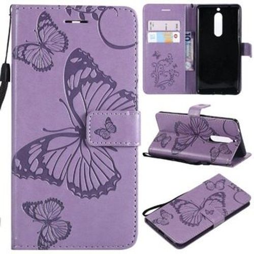 Etui En Cuir Aimant Pour Nokia 5
