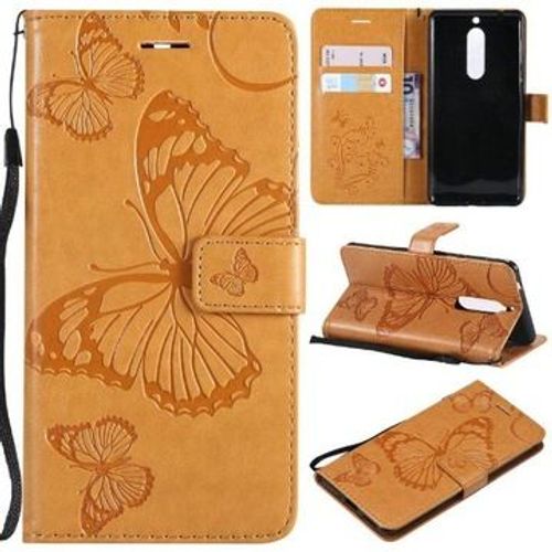 Etui En Cuir Aimant Pour Nokia 5