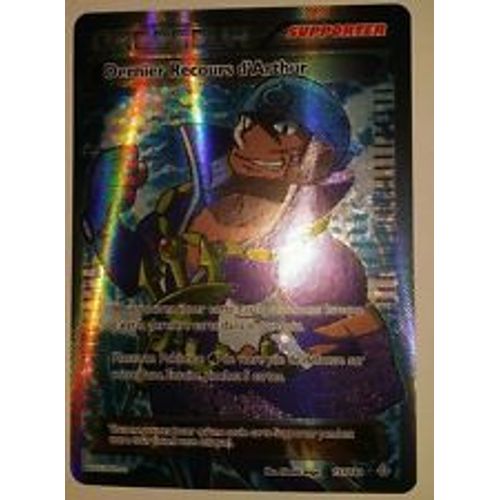 Carte Pokemon Dernier Recours D Arthur 157/160 Vf Xy Primo Choc Ultra Rare