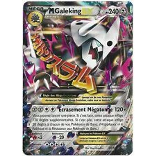 Carte Pokemon Ultra-Rare M Mega Galeking Ex 94/160 Xy Primo Choc