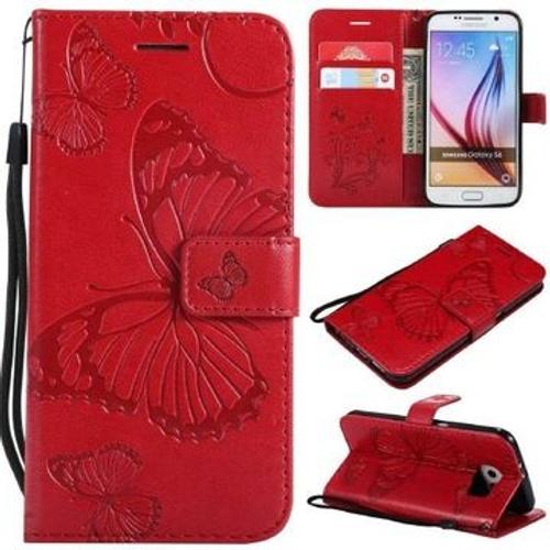 Etui En Cuir Pour Samsung Galaxy S6