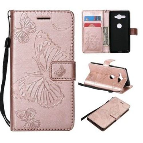 Etui En Cuir Pour Sony Xperia Xz2 Compact