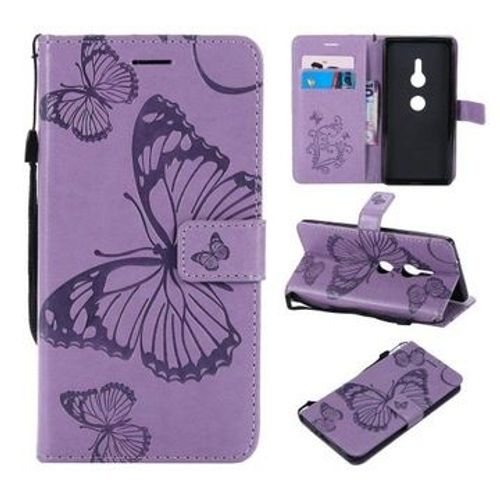 Etui En Cuir Aimant Pour Sony Xperia Xz2
