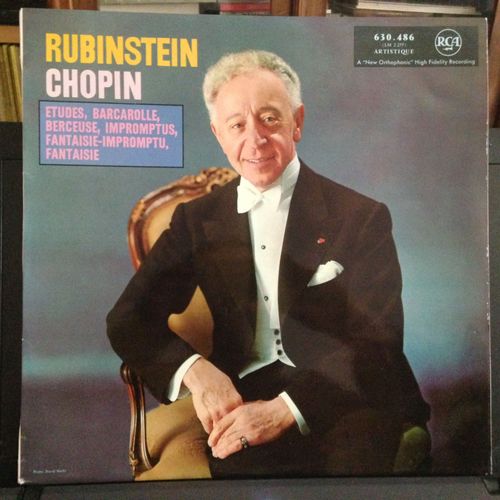 Frederic Chopin (Fryderyk) : Fantaisie, Trois Nouvelles Études, N°1,2 3, Barcarolle, Berceuse, Impromptu N°1,2,3, Fantaisie Impromptu