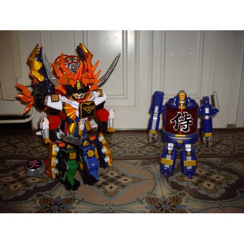 Lot Megazord Samurai