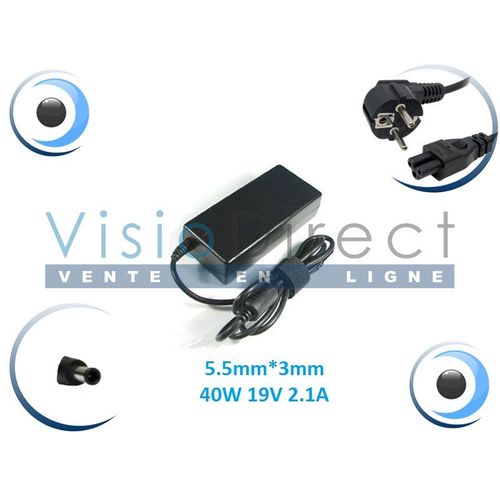 Adaptateur Alimentation Chargeur pour ordinateur portable SAMSUNG NC10 - Visiodirect -