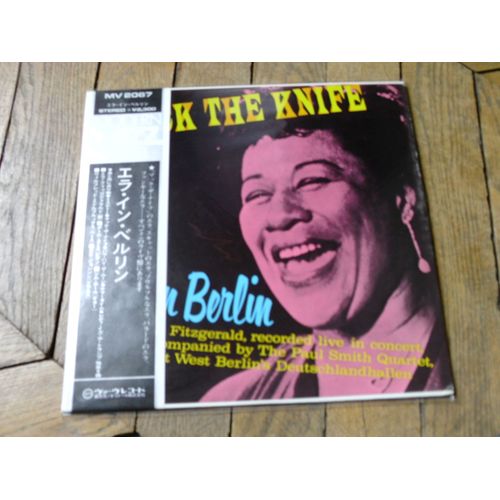 Mack The Knife  Lp Japon Obi Insert Rare 
