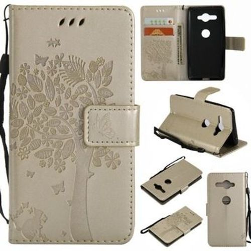 Etui En Cuir Pour Sony Xperia Xz2 Compact