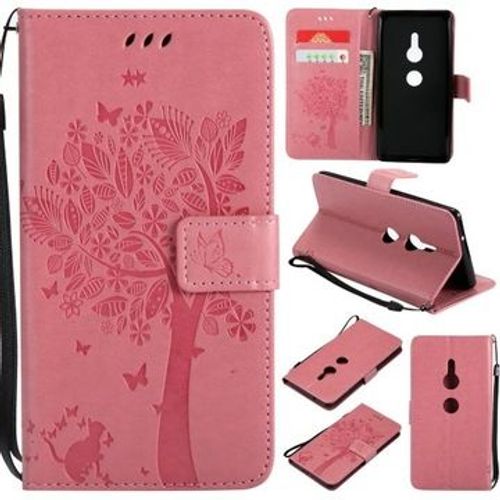 Etui En Cuir Aimant Pour Sony Xperia Xz2