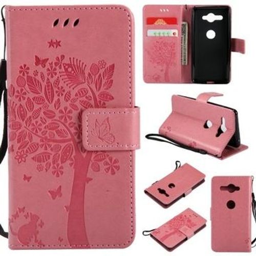 Etui En Cuir Pour Sony Xperia Xz2 Compact