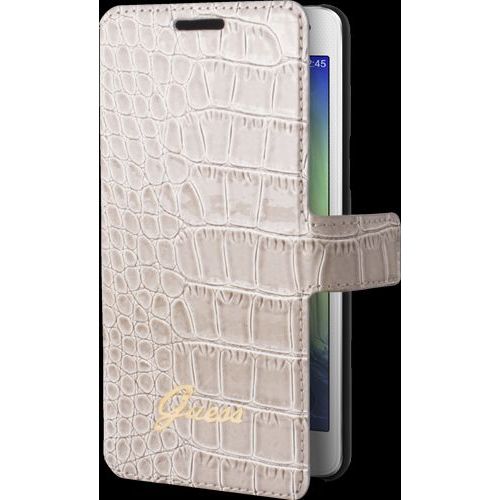Etui À Rabat Guess Effet Croco Beige Pour Samsung Galaxy A5 A500