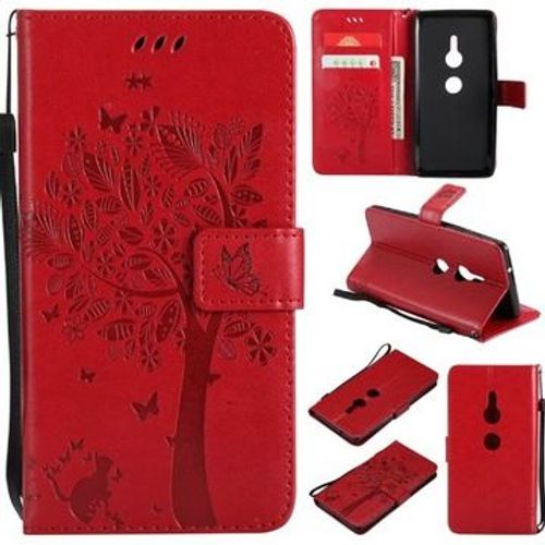Etui En Cuir Aimant Pour Sony Xperia Xz2