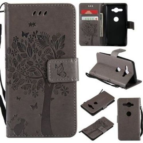 Etui En Cuir Pour Sony Xperia Xz2 Compact