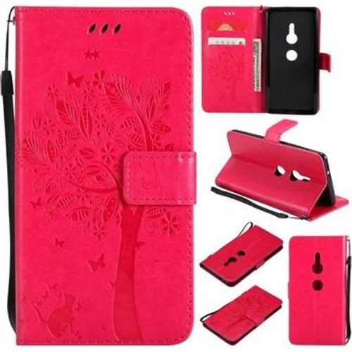 Etui En Cuir Aimant Pour Sony Xperia Xz2