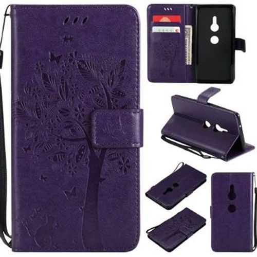 Etui En Cuir Aimant Pour Sony Xperia Xz2