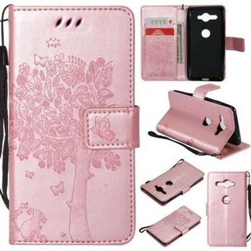 Etui En Cuir Pour Sony Xperia Xz2 Compact